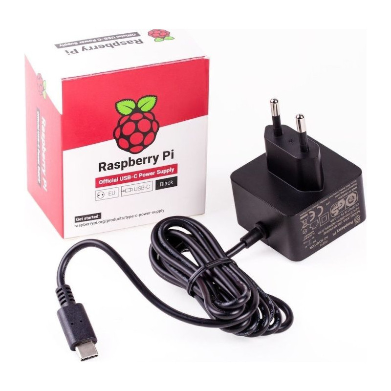 RPI PS 15W BK EU ADAPTADOR E INVERSOR DE CORRIENTE INTERIOR 15,3 W NEGRO