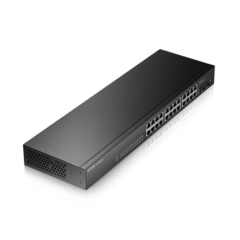 GS-1900-24 V2 GESTIONADO L2 GIGABIT ETHERNET (10/100/1000) 1U NEGRO