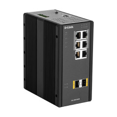 DIS-300G-8PSW GESTIONADO L2 GIGABIT ETHERNET (10/100/1000) ENERGÍA SOBRE ETHERNET (POE) NEGRO