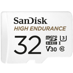 HIGH ENDURANCE MEMORIA FLASH 32 GB MICROSDHC UHS-I CLASE 10