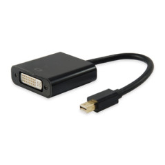 133433 ADAPTADOR DE CABLE DE VÍDEO MINI DISPLAYPORT DVI-I NEGRO