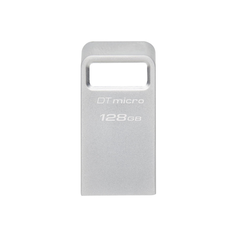 DATATRAVELER MICRO UNIDAD FLASH USB 128 GB USB TIPO A 3.2 GEN 1 (3.1 GEN 1) PLATA