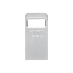 DATATRAVELER MICRO UNIDAD FLASH USB 64 GB USB TIPO A 3.2 GEN 1 (3.1 GEN 1) PLATA