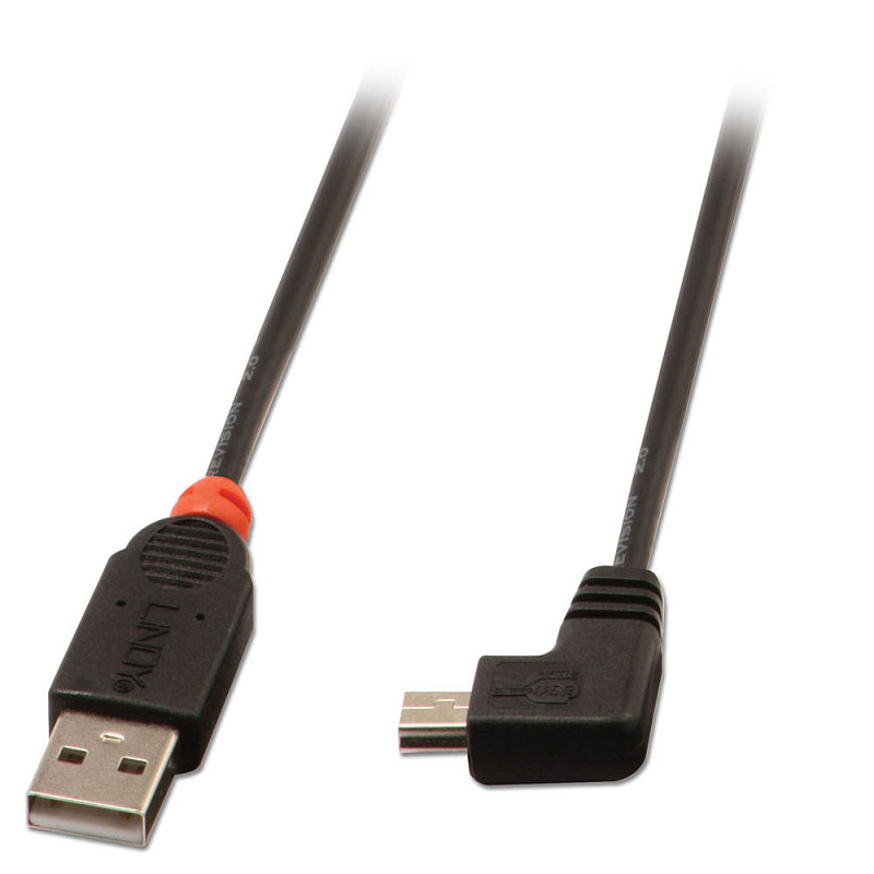 31970 CABLE USB 0,5 M USB 2.0 USB A MINI-USB B NEGRO
