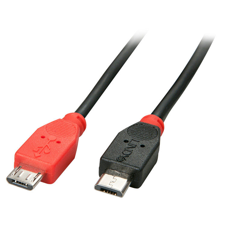 31758 CABLE USB 0,5 M USB 2.0 MICRO-USB B NEGRO