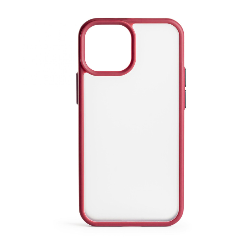 TAPIC024 FUNDA PARA TELÉFONO MÓVIL 15,5 CM (6.1\") ROJO, TRANSPARENTE