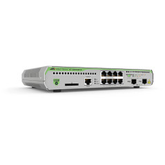 AT-GS970M/10-50 GESTIONADO L3 GIGABIT ETHERNET (10/100/1000) ENERGÍA SOBRE ETHERNET (POE) 1U NEGRO, 