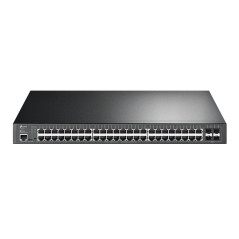 TL-SG3452P SWITCH GESTIONADO L2/L2+ GIGABIT ETHERNET (10/100/1000) ENERGÍA SOBRE ETHERNET (POE) NEGR