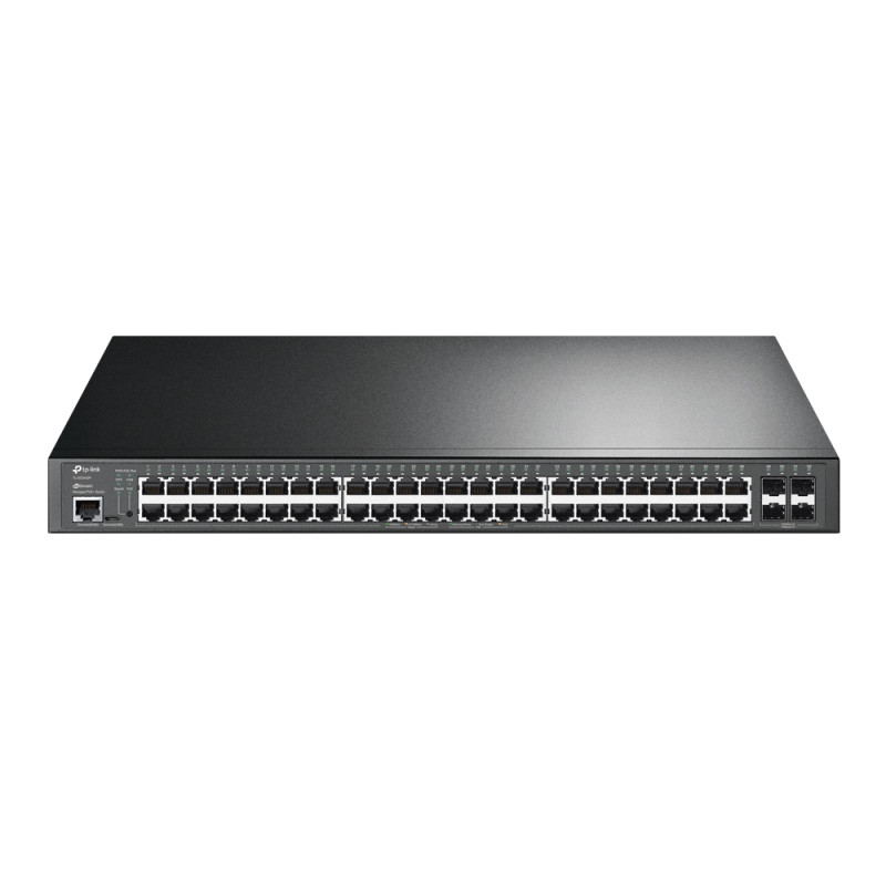 TL-SG3452P SWITCH GESTIONADO L2/L2+ GIGABIT ETHERNET (10/100/1000) ENERGÍA SOBRE ETHERNET (POE) NEGRO