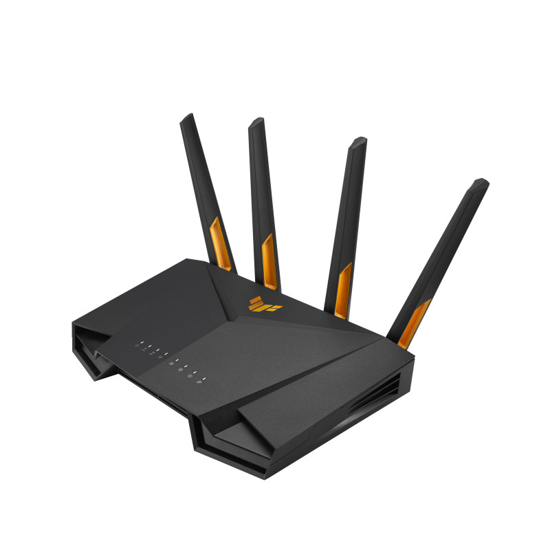 90IG0790-MO3B00 ROUTER INALÁMBRICO GIGABIT ETHERNET DOBLE BANDA (2,4 GHZ / 5 GHZ) NEGRO, NARANJA