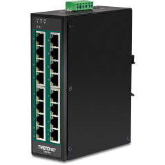 TI-PG160 SWITCH NO ADMINISTRADO GIGABIT ETHERNET (10/100/1000) ENERGÍA SOBRE ETHERNET (POE) NEGRO