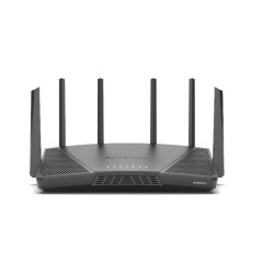 RT6600AX ROUTER WIFI6 1XWAN 3XGBE 1X2.5GB ROUTER INALÁMBRICO TRIBANDA (2,4 GHZ/5 GHZ/5 GHZ) 4G NEGRO