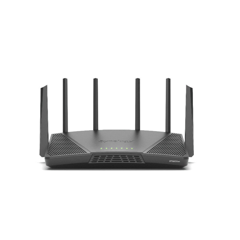 RT6600AX ROUTER WIFI6 1XWAN 3XGBE 1X2.5GB ROUTER INALÁMBRICO TRIBANDA (2,4 GHZ/5 GHZ/5 GHZ) 4G NEGRO