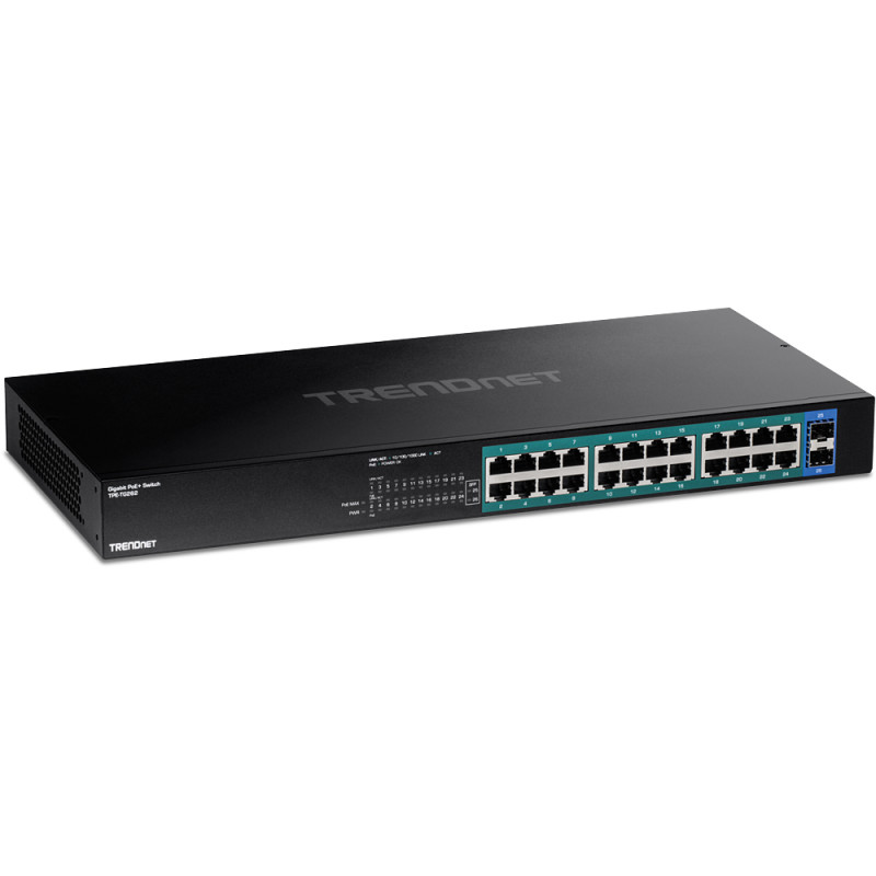 TPE-TG262 SWITCH NO ADMINISTRADO L2 GIGABIT ETHERNET (10/100/1000) ENERGÍA SOBRE ETHERNET (POE) 1U N