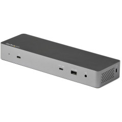 TB3CDK2DHUE BASE PARA PORTÁTIL Y REPLICADOR DE PUERTOS ALÁMBRICO THUNDERBOLT 3 NEGRO, GRIS