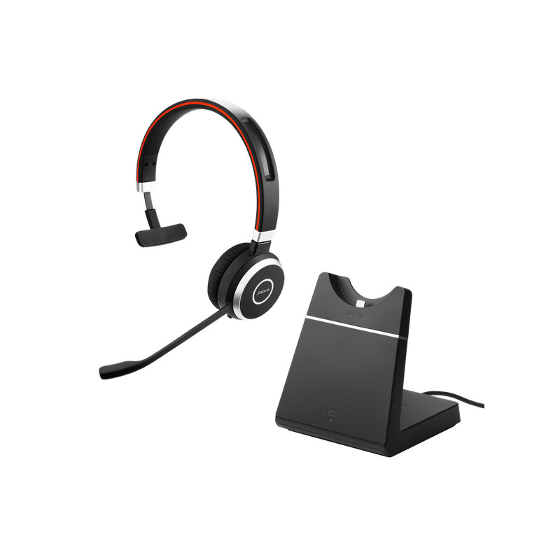 EVOLVE 65 AURICULARES INALÁMBRICO Y ALÁMBRICO DIADEMA LLAMADAS/MÚSICA USB TIPO A BLUETOOTH BASE DE CARGA NEGRO