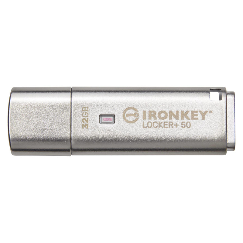 IRONKEY LOCKER+ 50 UNIDAD FLASH USB 32 GB USB TIPO A 3.2 GEN 1 (3.1 GEN 1) PLATA