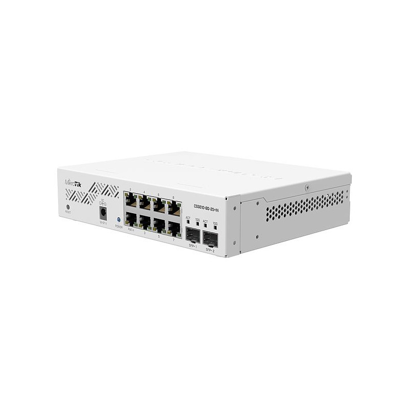 CSS610-8G-2S+IN SWITCH GIGABIT ETHERNET (10/100/1000) ENERGÍA SOBRE ETHERNET (POE) BLANCO