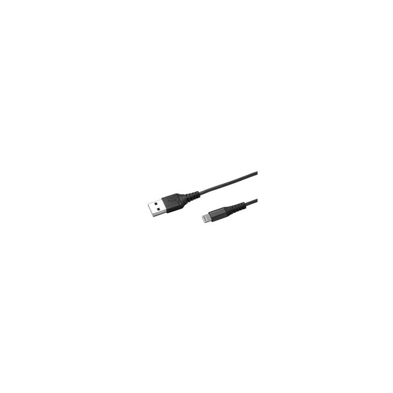 USBLIGHTNYL25BK CABLE DE CONECTOR LIGHTNING 0,25 M NEGRO