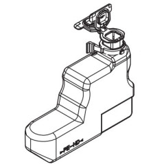 302LV93020 PIEZA DE REPUESTO DE EQUIPO DE IMPRESIÓN COLECTOR DE TÓNER USADO IMPRESORA LÁSER/LED