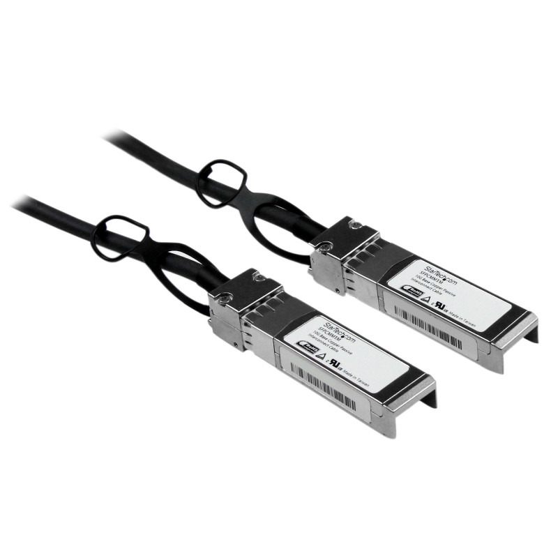 CABLE DE 1M TWINAX DIRECT ATTACH SFP+ A SFP+ - 10G COMPATIBLE CON CISCO SFP-H10GB-CU1M - DAC DE COBR