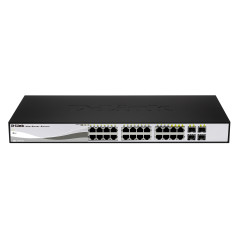 DGS-1210-24P SWITCH L2 GIGABIT ETHERNET (10/100/1000) NEGRO