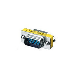 124300 CABLE GENDER CHANGER DB-9 PLATA