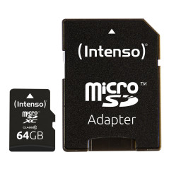 64GB MICROSDHC MEMORIA FLASH MICROSDXC CLASE 10