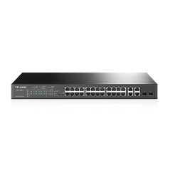 T1500-28PCT GESTIONADO L2 FAST ETHERNET (10/100) ENERGÍA SOBRE ETHERNET (POE) 1U NEGRO