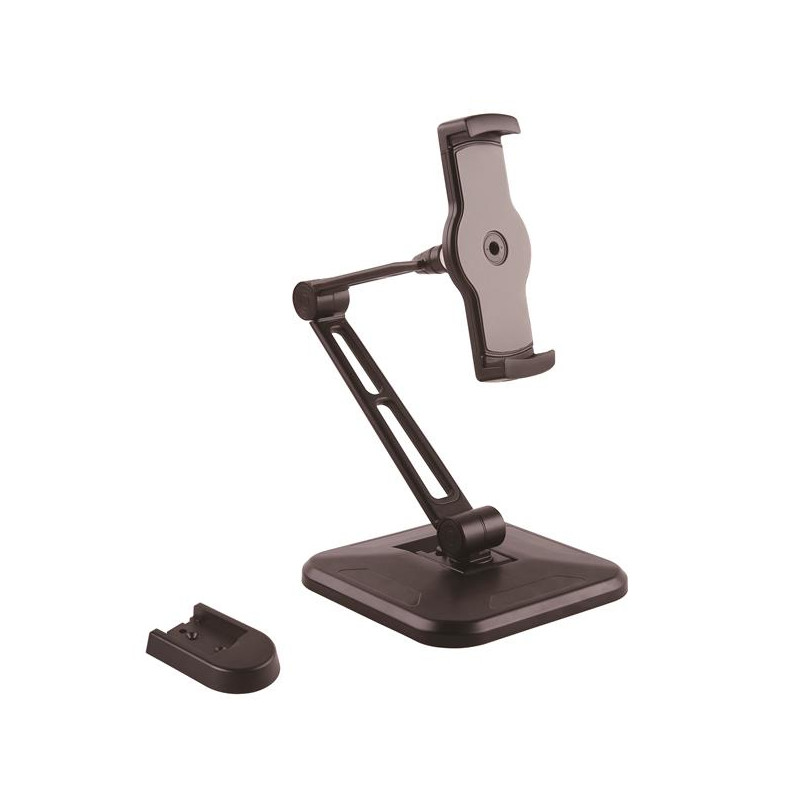 SOPORTE CON BRAZO AJUSTABLE PARA TABLET - PIVOTANTE - DE MONTAJE EN PARED