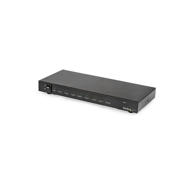 DIVISOR SPLITTER HDMI DE 8 PUERTOS - 4K 60HZ CON AUDIO 7.1