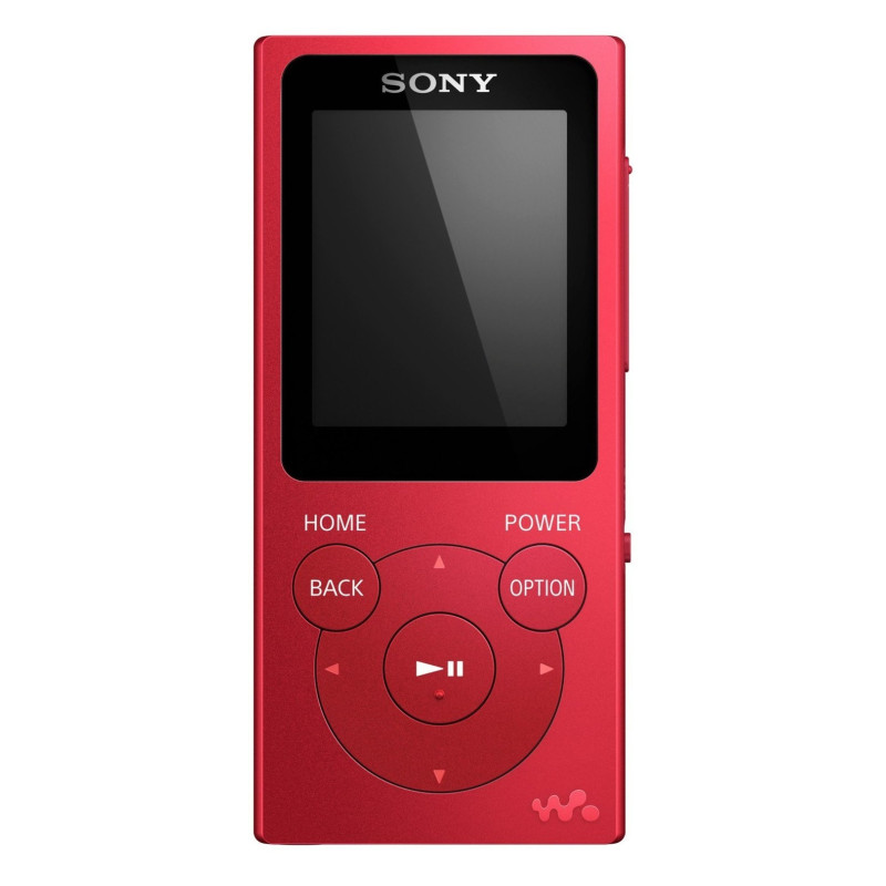 WALKMAN NW-E394 REPRODUCTOR DE MP3 ROJO 8 GB