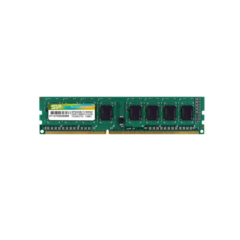 SP004GBLTU160N02 MÓDULO DE MEMORIA 4 GB DDR3 1600 MHZ