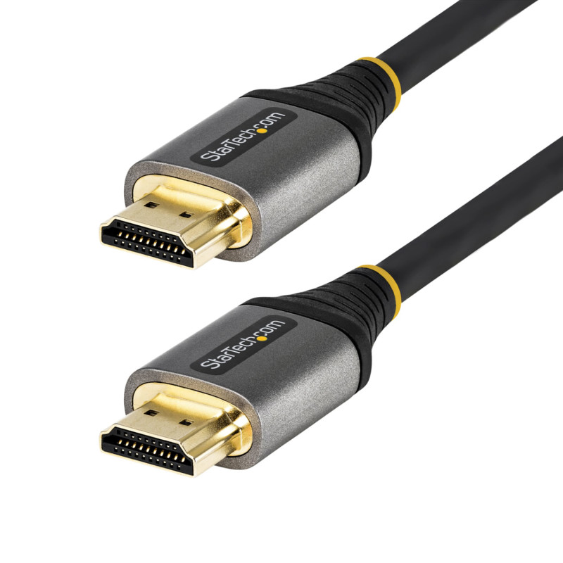 CABLE 4M HDMI 2.1 - CABLE HDMI CERTIFICADO DE ULTRA ALTA VELOCIDAD - 48GBPS - 8K 60HZ/4K 120HZ - HDR10+ - EARC - ULTRA H