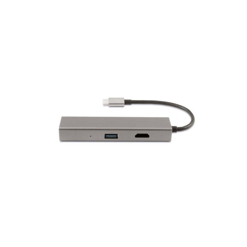 HUB MINIDOCK4 USB-C USB 3.2 GEN 1 (3.1 GEN 1) TYPE-C 5000 MBIT/S ACERO