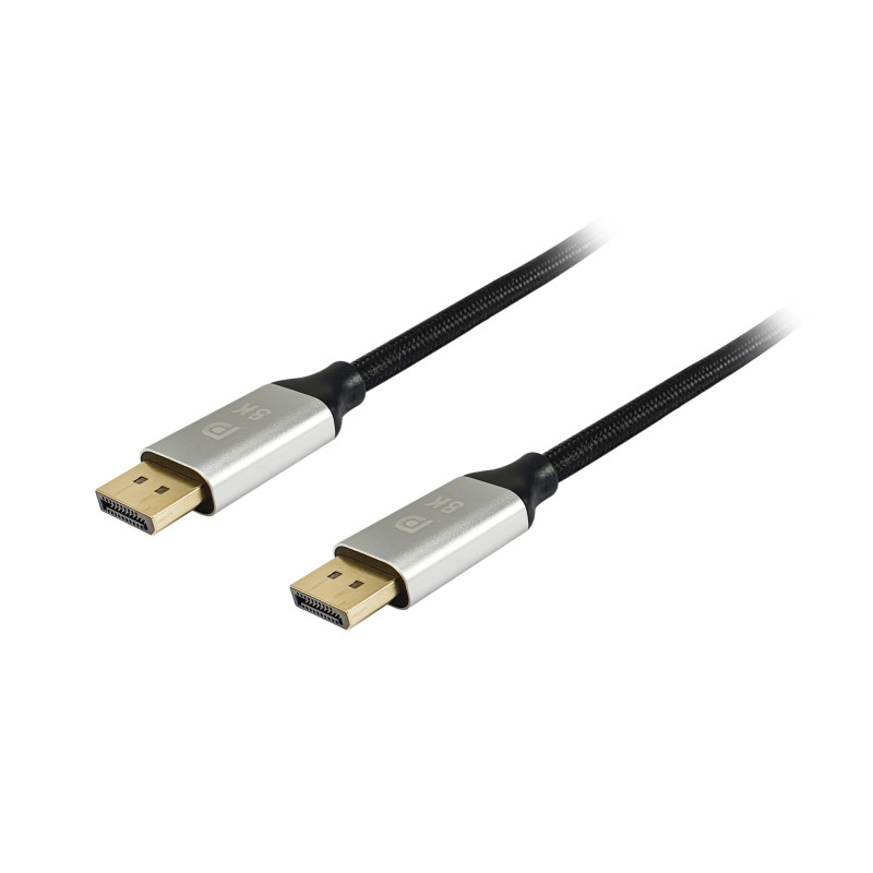 119263 CABLE DISPLAYPORT 3 M ALUMINIO, NEGRO