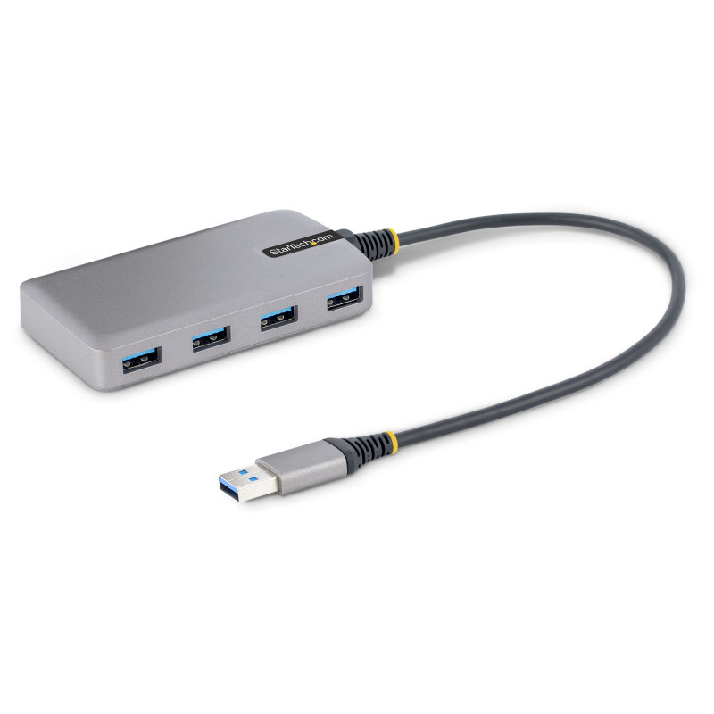 HUB USB DE 4 PUERTOS - USB 3.0 DE 5GBPS - ALIMENTADO POR EL BUS - CONCENTRADOR DE 4 PUERTOS USB-A CO