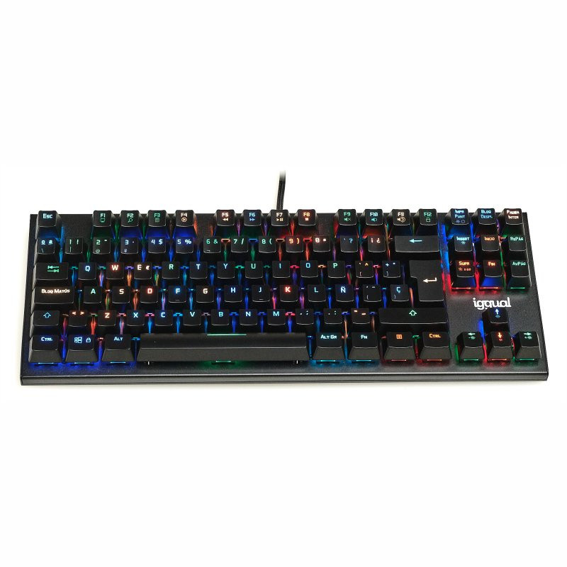 TECLADO GAMING TKL MECÁNICO ONYX RGB NEGRO