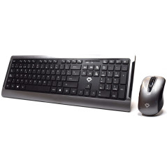 WY30002 TECLADO RATÓN INCLUIDO RF INALÁMBRICO QWERTY ESPAÑOL NEGRO