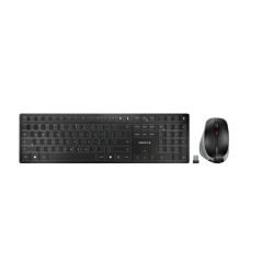 DW 9500 SLIM TECLADO RATÓN INCLUIDO RF WIRELESS + BLUETOOTH QWERTY ESPAÑOL NEGRO, GRIS