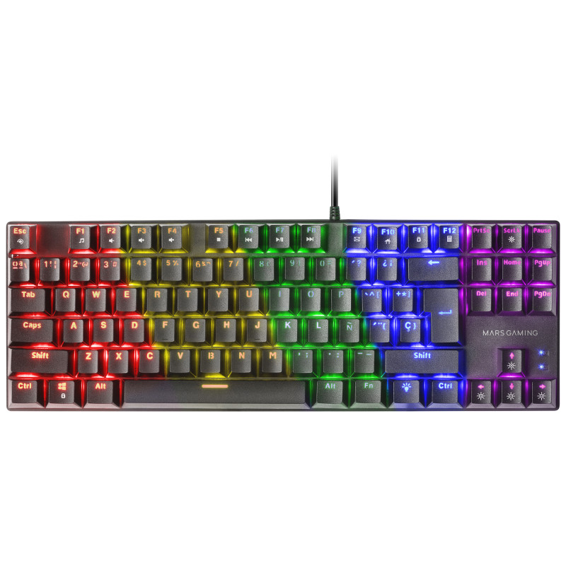 MK80 NEGRO TECLADO GAMING MECÁNICO TKL FRGB ANTIGHOSTING SWITCH MECÁNICO