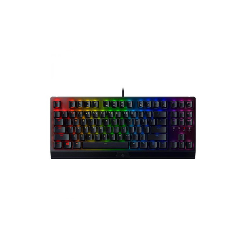 BLACKWIDOW V3 TENKEYLESS - YELLOW SWITCH - ES TECLADO USB ESPAÑOL NEGRO