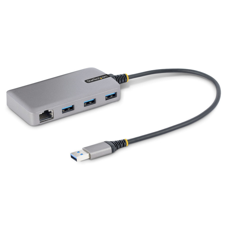 HUB USB DE 3 PUERTOS USBA - USB 3.0 DE 5GBPS - ALIMENTADO POR EL BUS - CONCENTRADOR USB DE 3 PUERTOS