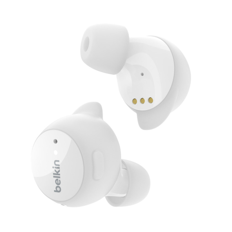 AUC003BTWH AURICULARES INALÁMBRICO DENTRO DE OÍDO LLAMADAS/MÚSICA BLUETOOTH BLANCO