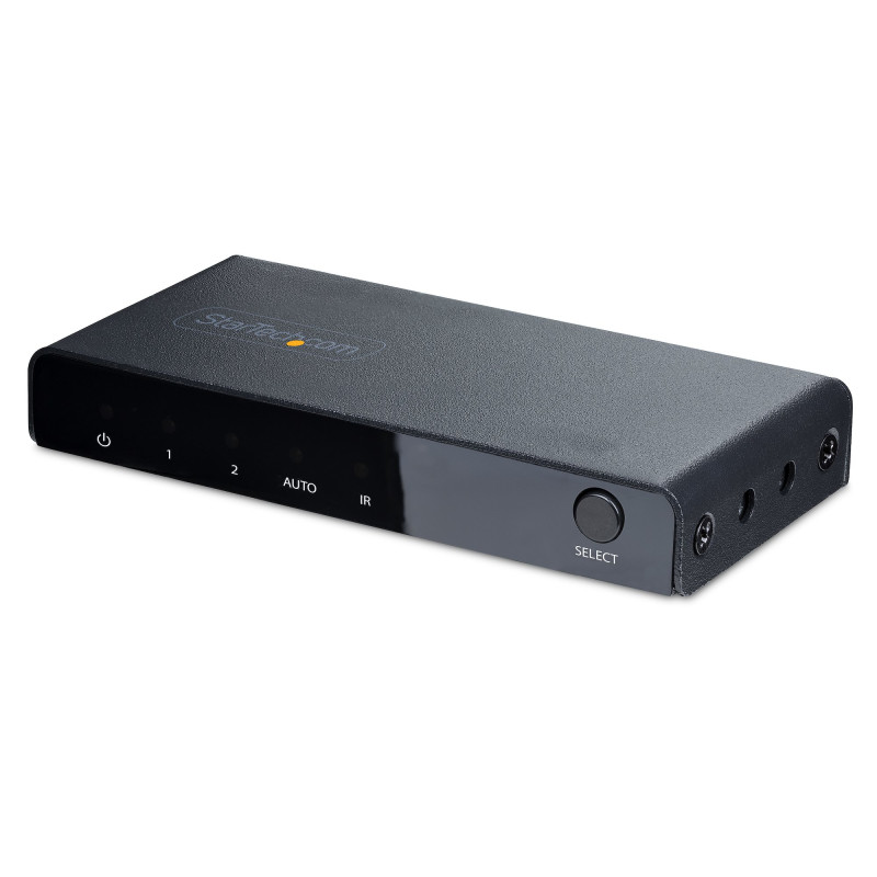 SWITCH CONMUTADOR HDMI DE 2 PUERTOS DE 8K - SELECTOR HDMI 2.1 UHD DE 4K A 120HZ/8K 60HZ - HDR10+ - ADAPTADOR DE ALIMENTA