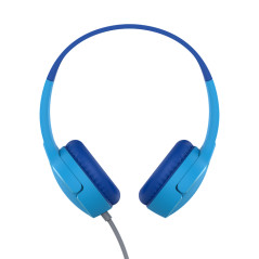 SOUNDFORM MINI AURICULARES ALÁMBRICO DIADEMA LLAMADAS/MÚSICA/DEPORTE/USO DIARIO AZUL