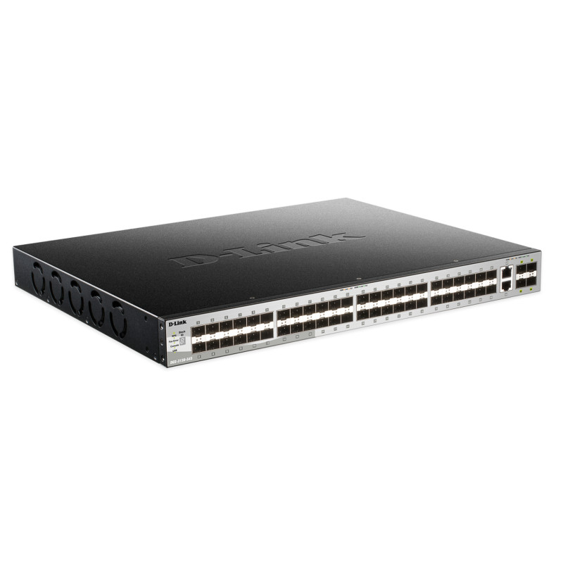 DGS-3130-54S SWITCH GESTIONADO L3 10G ETHERNET (100/1000/10000) NEGRO, GRIS