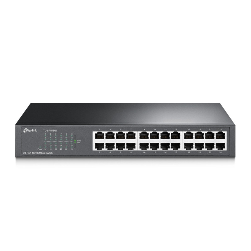 TL-SF1024D SWITCH NO ADMINISTRADO FAST ETHERNET (10/100) NEGRO