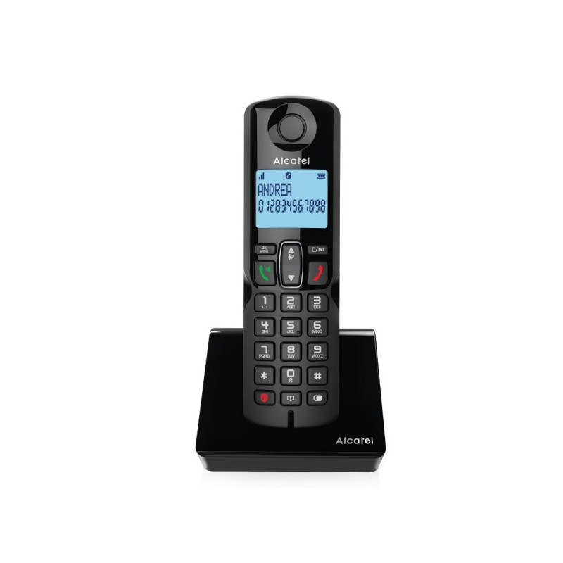 S280 DUO BLK TELÉFONO DECT IDENTIFICADOR DE LLAMADAS NEGRO