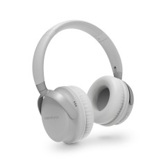 STYLE 3 AURICULARES INALÁMBRICO Y ALÁMBRICO DIADEMA LLAMADAS/MÚSICA USB TIPO C BLUETOOTH GRIS